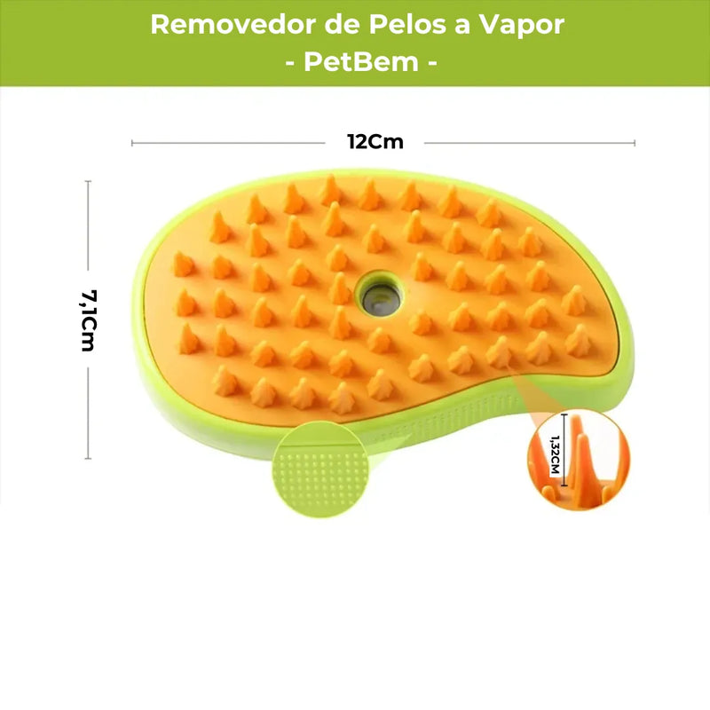Removedor de Pelos a Vapor - PetBem 🐾✨